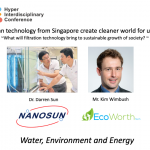 Water, Environment, Energy session