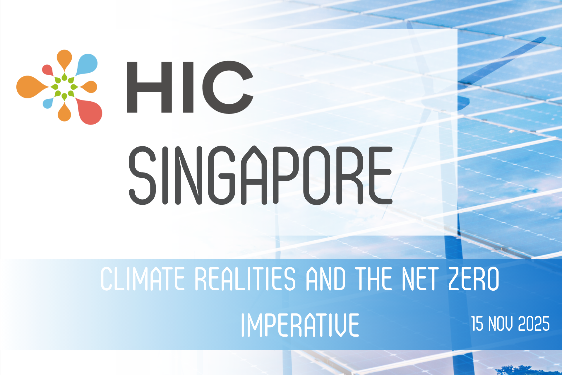 Session 1: Climate Realities and the Net Zero Imperative