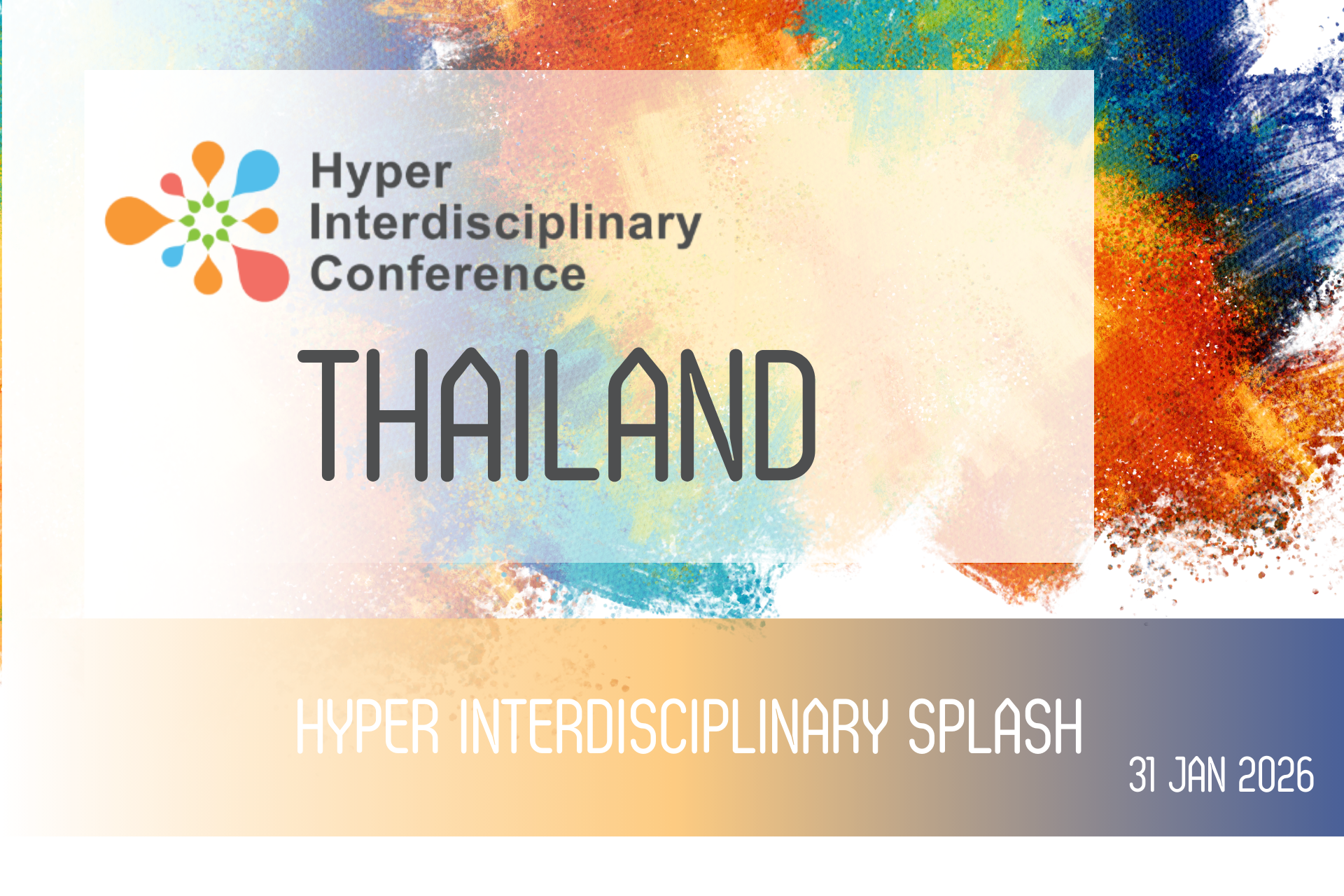 Hyper Interdisciplinary Splash