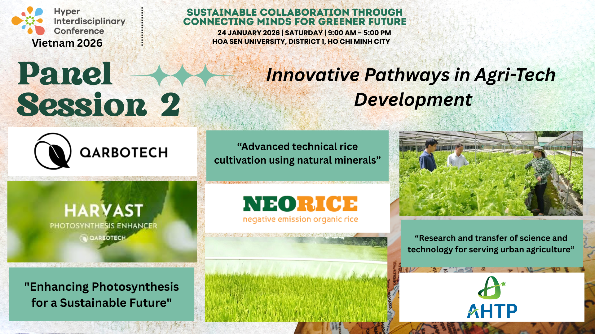 Panel Session 2: Innovative Pathways in Agri-Tech Development
