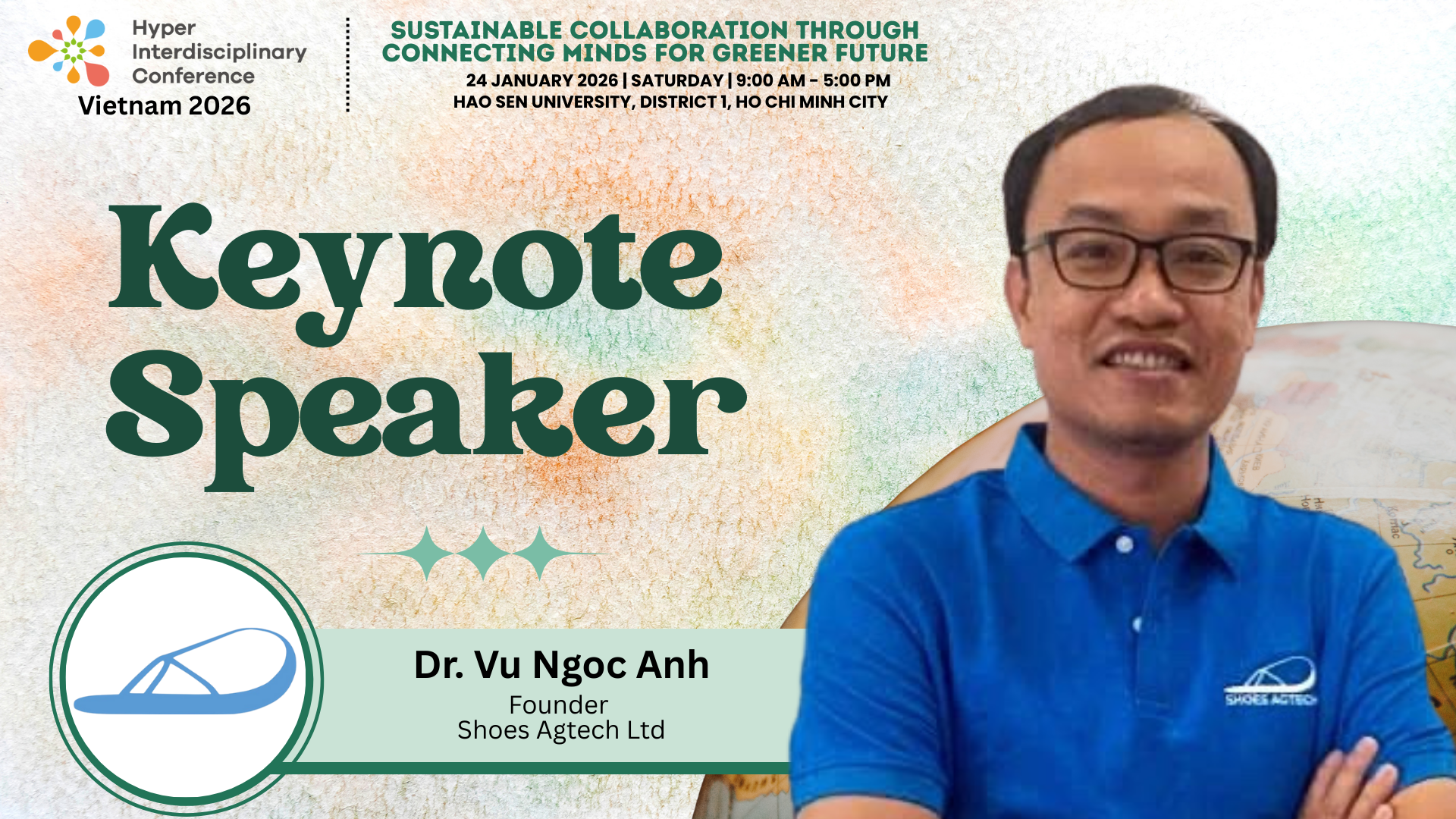 Keynote Speech by Dr. Vu Ngoc Anh, Shoes Agtech 