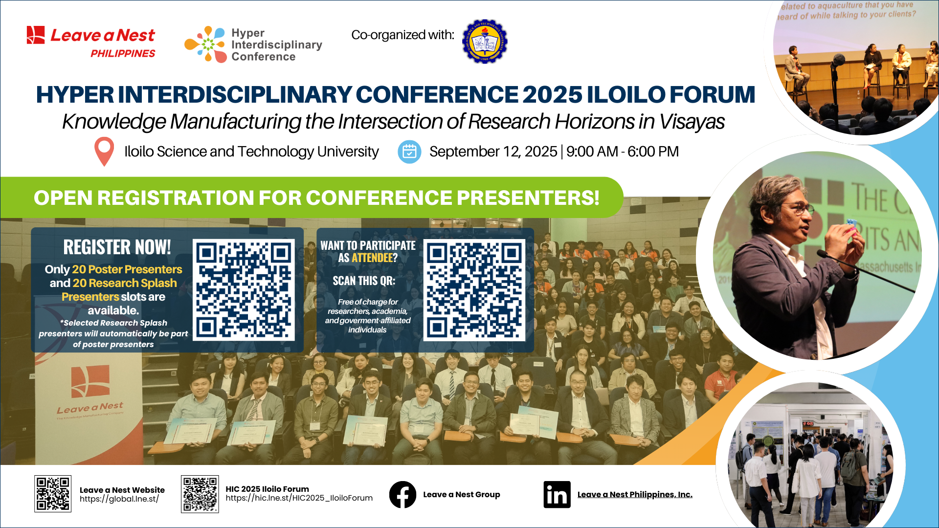 Bringing Knowledge Manufacturing in the Visayas: the First Local Hyper Interdisciplinary Conference in the Philippines to Happen in Iloilo