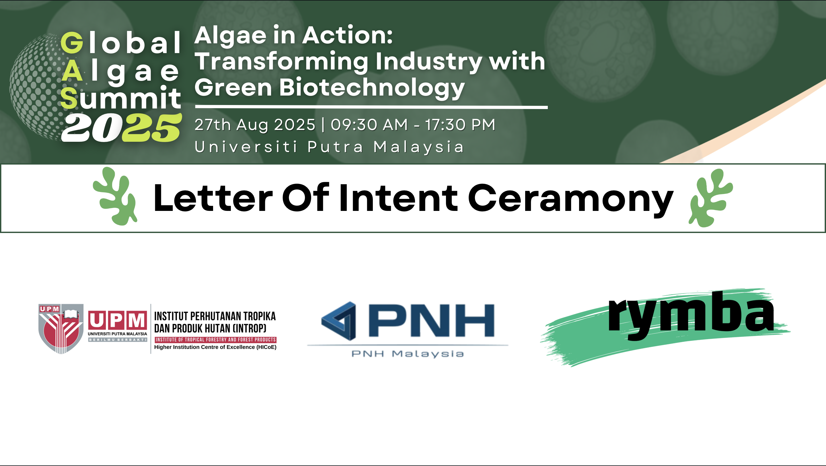 LOI Ceremony - INTROP, PNH & RYMBA