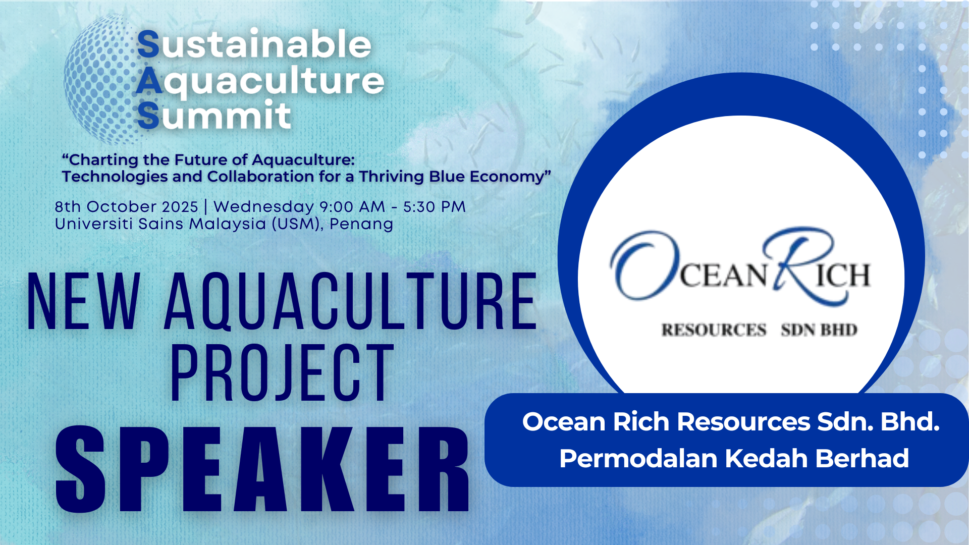 New Aquaculture Project - Permodalan Kedah Berhad