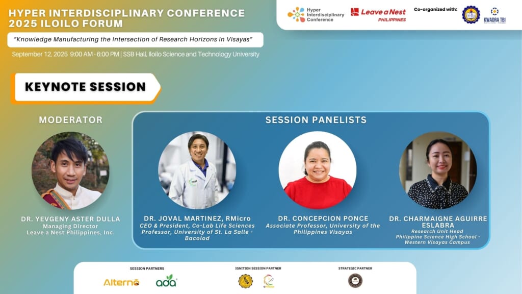 Breaking Research Silos at the Hyper Interdisciplinary Conference Iloilo 2025