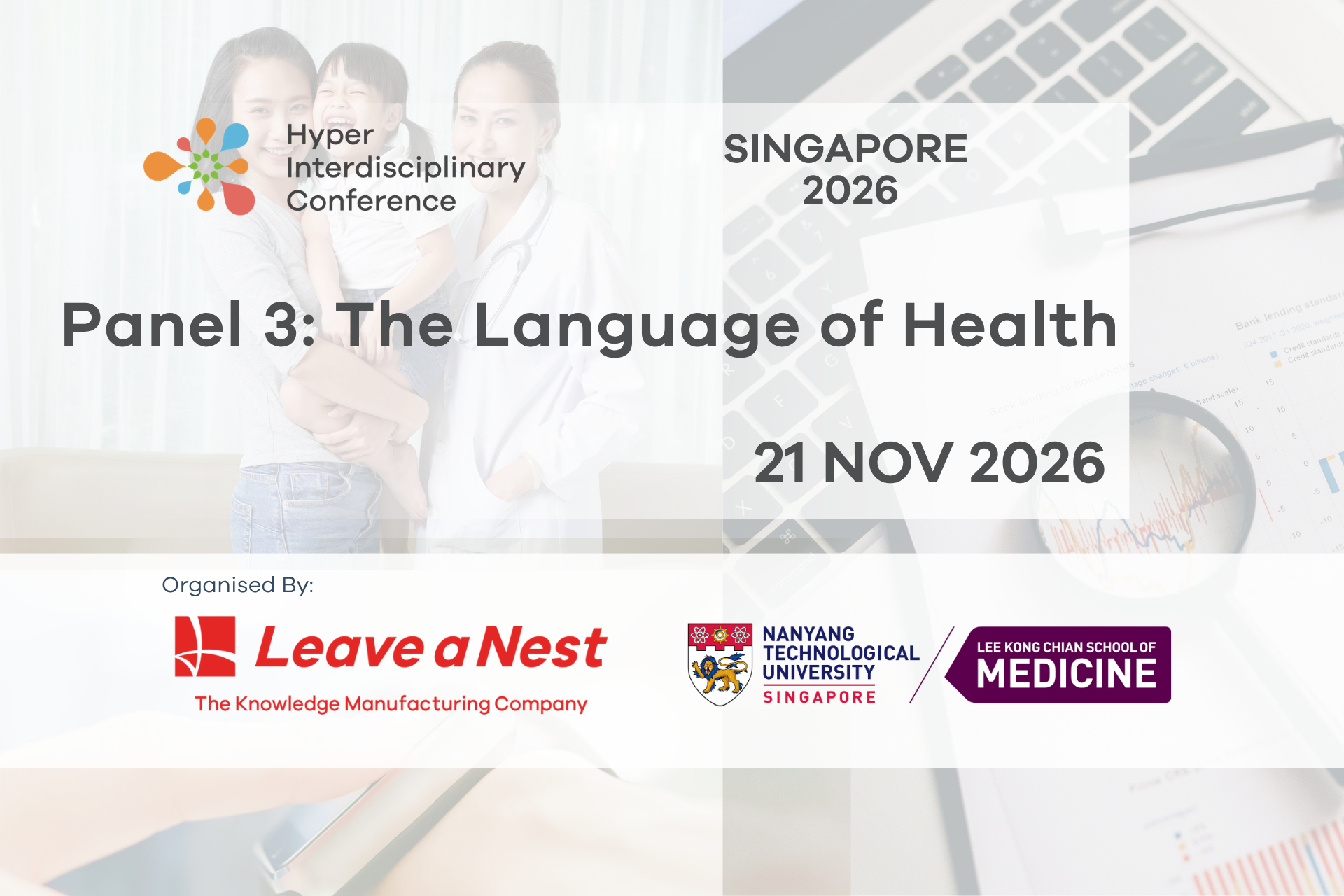 Panel 3: The Language of Health: Connecting AI, Life Sciences and Human Well-being